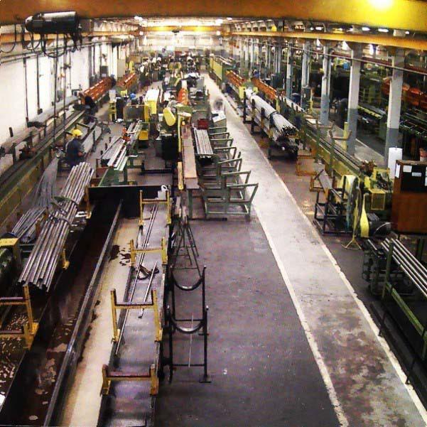 Empresa de produção de tubos de aço