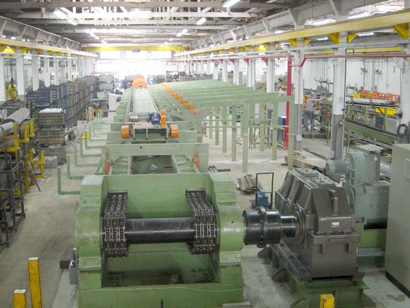 Empresa de produção de tubos de aço